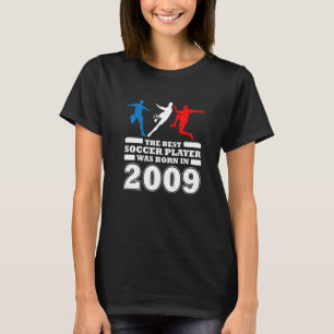 Camiseta Jogador de futebol de 13 de 13 anos