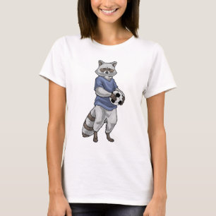 Camiseta Jogador de futebol de Mapache Futebol Esportes