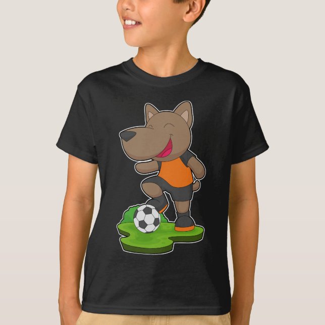 Camiseta Jogador de futebol do Cão (Frente)