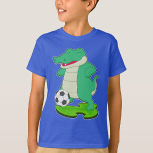 Camiseta Jogador de futebol do Crocodilo