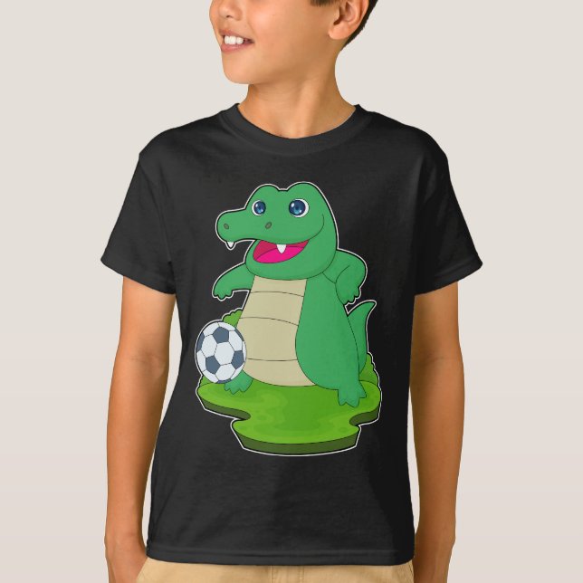Camiseta Jogador de futebol do Crocodilo (Frente)