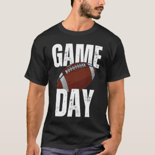 Camiseta Jogador de futebol do Dia do Jogo Mens