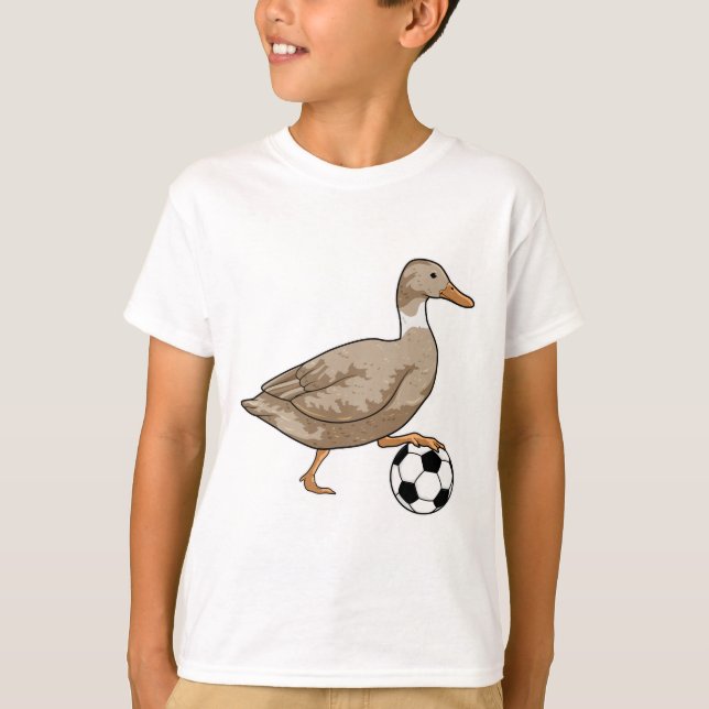 Camiseta Jogador de futebol do Duck (Frente)