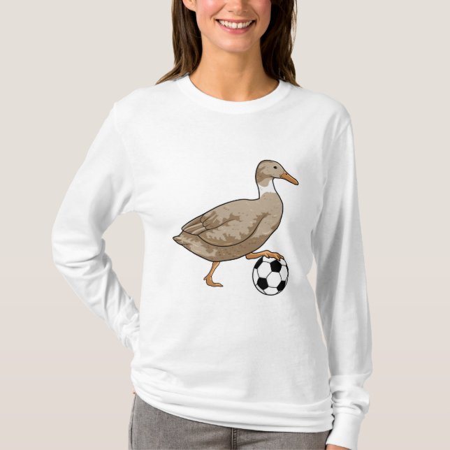 Camiseta Jogador de futebol do Duck (Frente)
