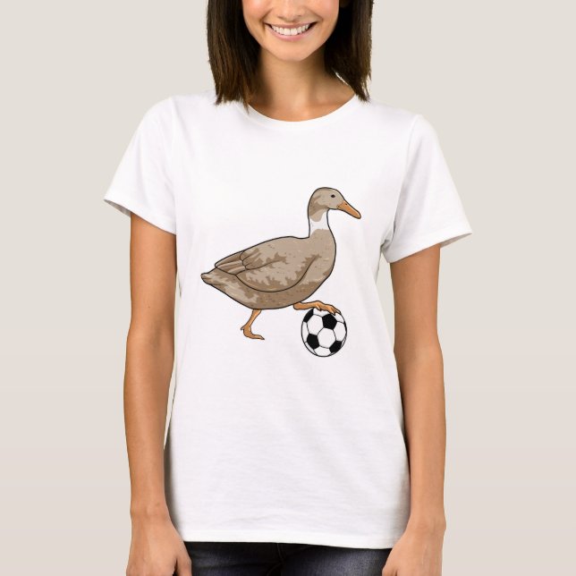 Camiseta Jogador de futebol do Duck (Frente)