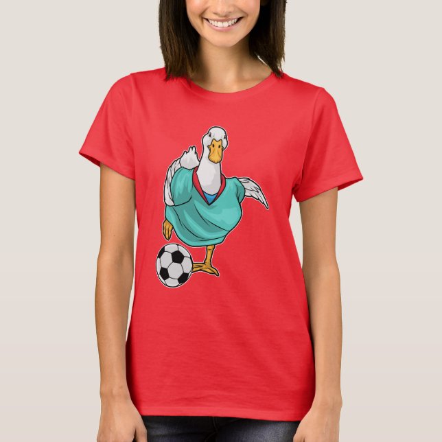 Camiseta Jogador de futebol do Duck (Frente)