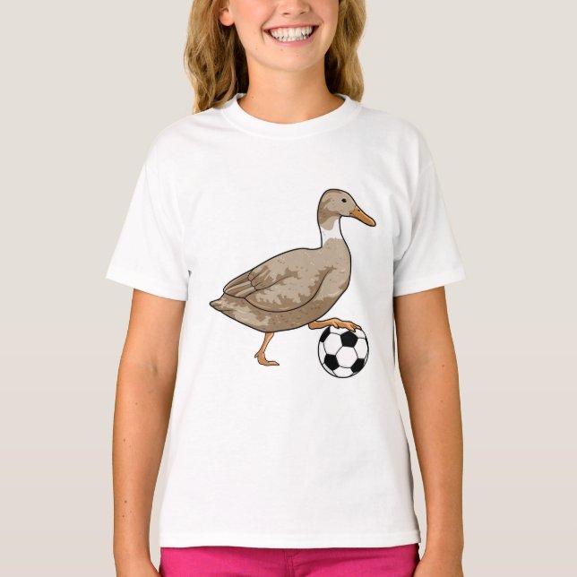 Camiseta Jogador de futebol do Duck (Frente)