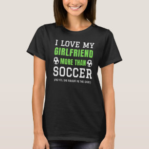 Camiseta Jogador de futebol do futebol americano Namorado C