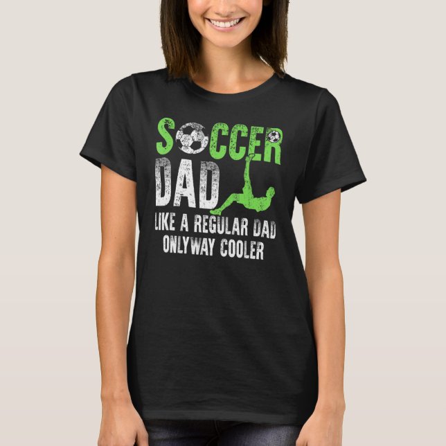 Camiseta Jogador de futebol do Pai Mens (Frente)