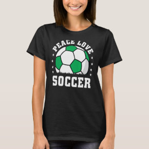 Camiseta Jogador de futebol do Peace Love Retro