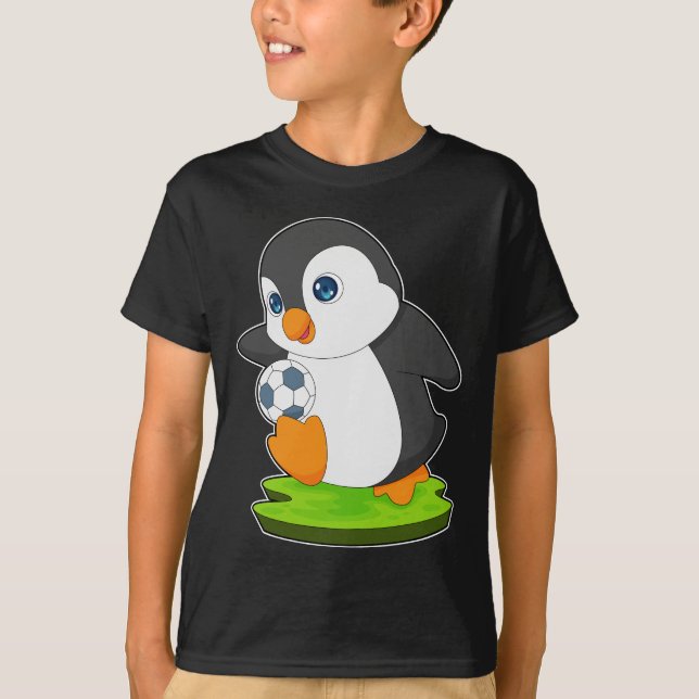 Camiseta Jogador de futebol do Pinguim (Frente)
