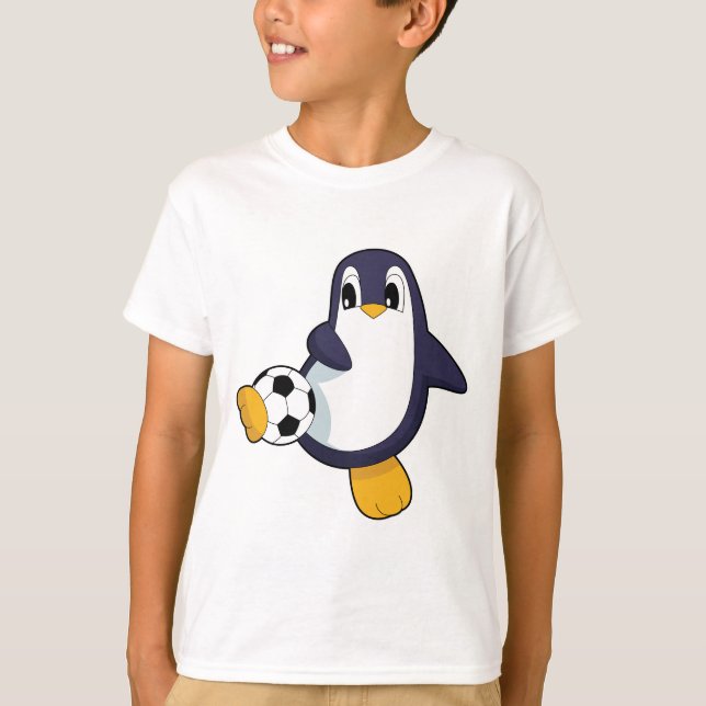 Camiseta Jogador de futebol do Pinguim (Frente)