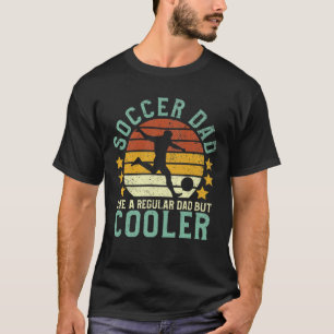Camiseta Jogador De Futebol Engraçado Do Pai De Futebol E 