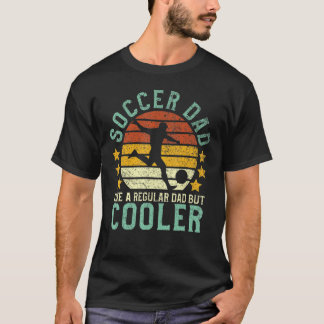 Camiseta Jogador de futebol engraçado e Dia de os pais do v