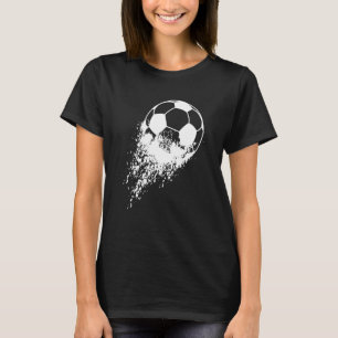 Camiseta Jogador de futebol Esportivo Vintage Homens Bola d