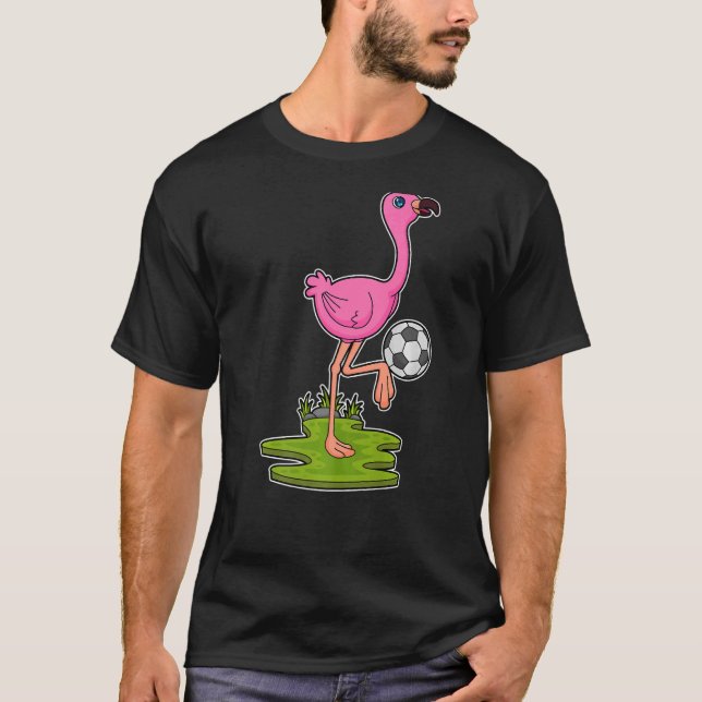 Camiseta Jogador de futebol Flamingo (Frente)