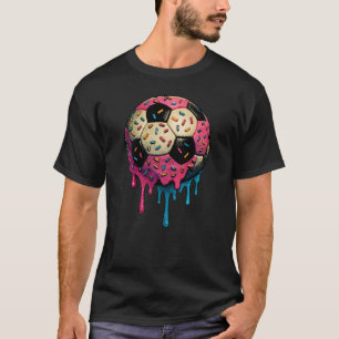 Camiseta Jogador de futebol, gotejador de adolescentes Lega