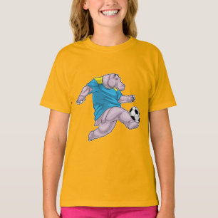 Camiseta Jogador de futebol Hippo Futebol