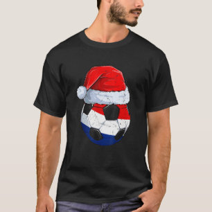 Camiseta Jogador de futebol holandês Futebol Ball World