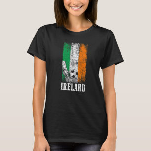 Camiseta Jogador de futebol irlandês Patriótico - Futebol d