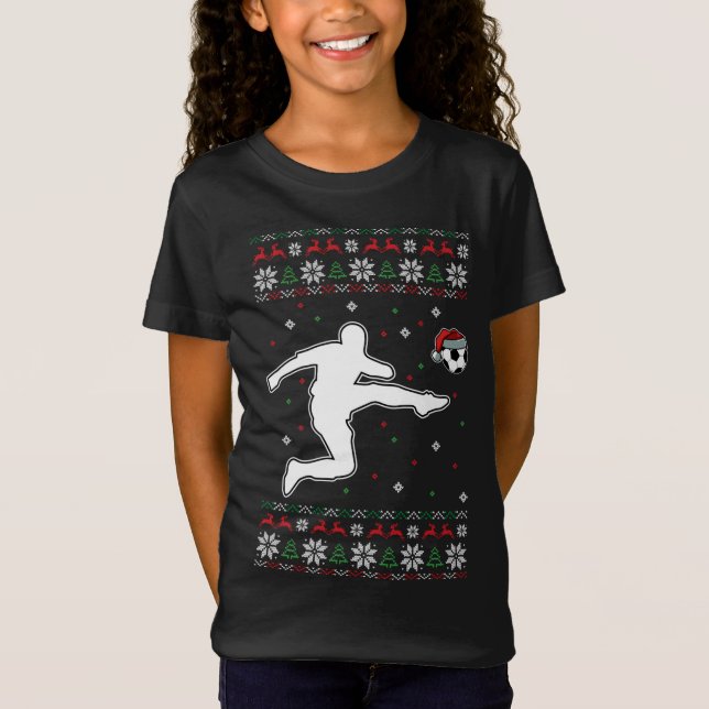 Camiseta Jogador de futebol Legal Esporte Ugly X-Mas Paja (Frente)