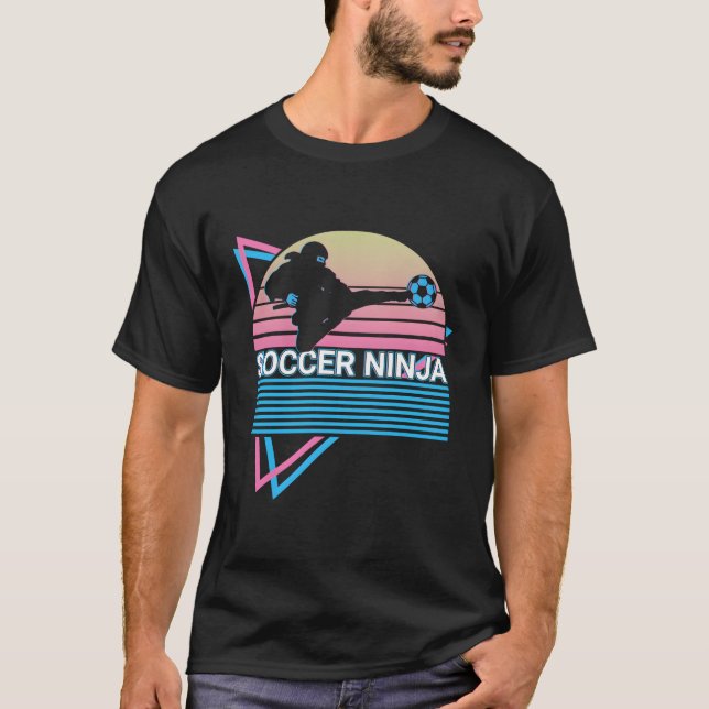 Camiseta Jogador de futebol Ninja (Frente)