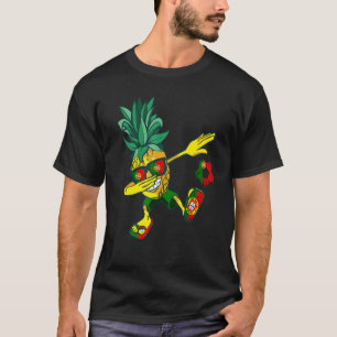 Camiseta Jogador de Futebol Português Pabacaxi Bandeira Por