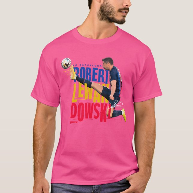 Camiseta Jogador de futebol Robert Lewandowski (Frente)