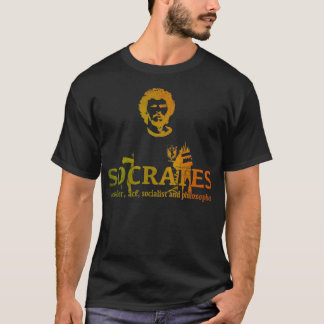 Camiseta Jogador de futebol Sócrates e Filósofo