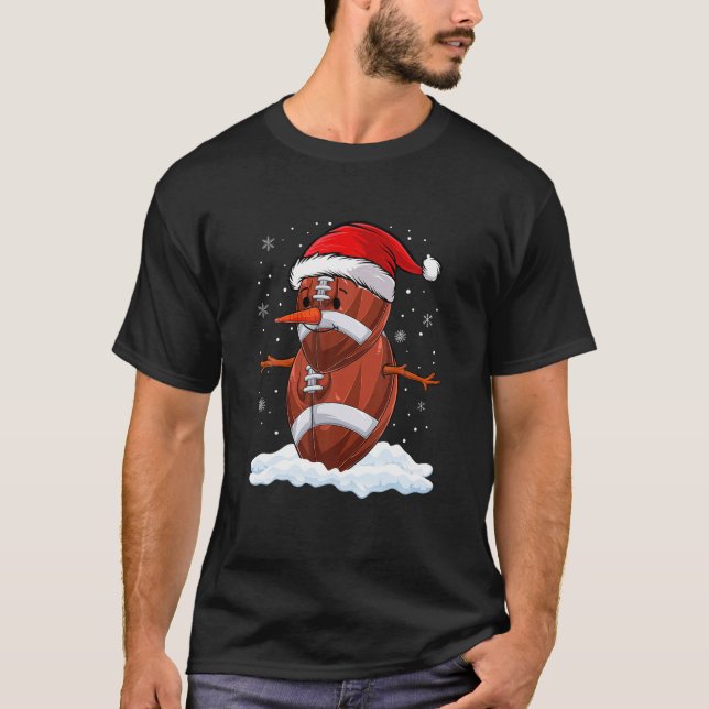 Camiseta Jogador De Futebol Xmas Pa (Frente)