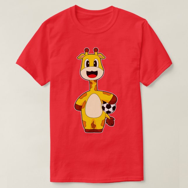 Camiseta Jogador de Girafa (Frente do Design)