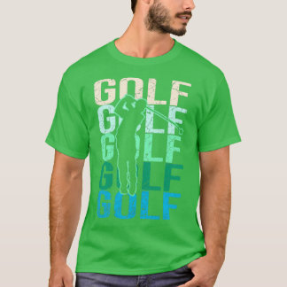 Camiseta Jogador de Golfe