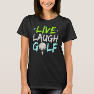 Camiseta Jogador de Golfe ao Vivo Melhor Golfista De Golfe