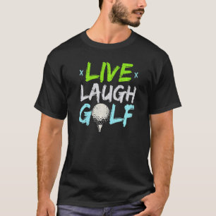 Camiseta Jogador de Golfe ao Vivo Melhor Golfista De Golfe