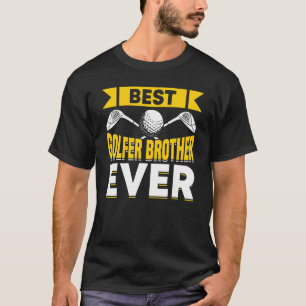 Camiseta Jogador de Golfe Coach Golfer Brother