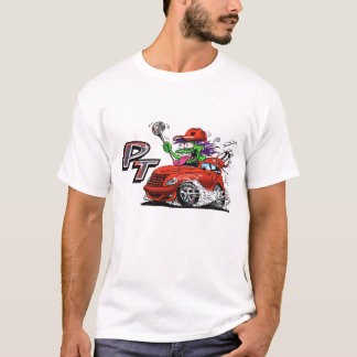 Camiseta Jogador de golfe da pinta do hot rod