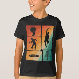 Camiseta Jogador de Golfe de Disco Divertido Entusiasta de