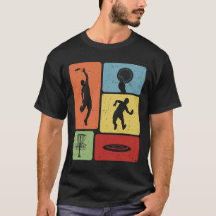 Camiseta Jogador de Golfe de Disco Engraçado Entusiasta de