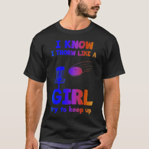 Camiseta Jogador De Golfe De Disco Engraçado Oferece Presen