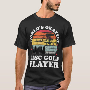 Camiseta Jogador de golfe de Disco mais divertido, Frisbee