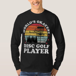 Camiseta Jogador de golfe de Disco mais divertido, Frisbee