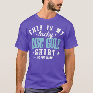 Camiseta Jogador de Golfe de Disco Mais Legal e Engraçado