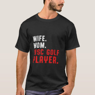Camiseta Jogador de Golfe do Disco - Golfista Flexível