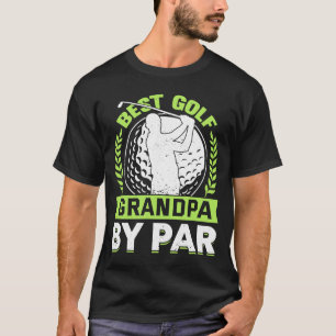 Camiseta Jogador de Golfe do Golfe Treinador Avô Golfer Pai
