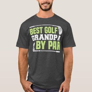Camiseta Jogador de Golfe do Golfe Treinador Avô Golfer Pai
