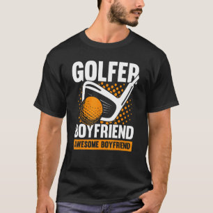 Camiseta Jogador de Golfe do Golfe treinador Golfer Namorad