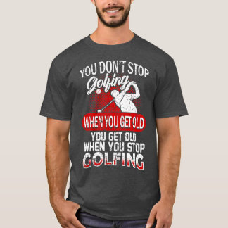 Camiseta Jogador de Golfe Engraçado3