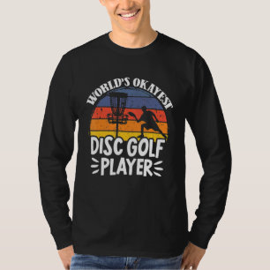 Camiseta Jogador de golfe Frisbee Golf Frolf do Okayest