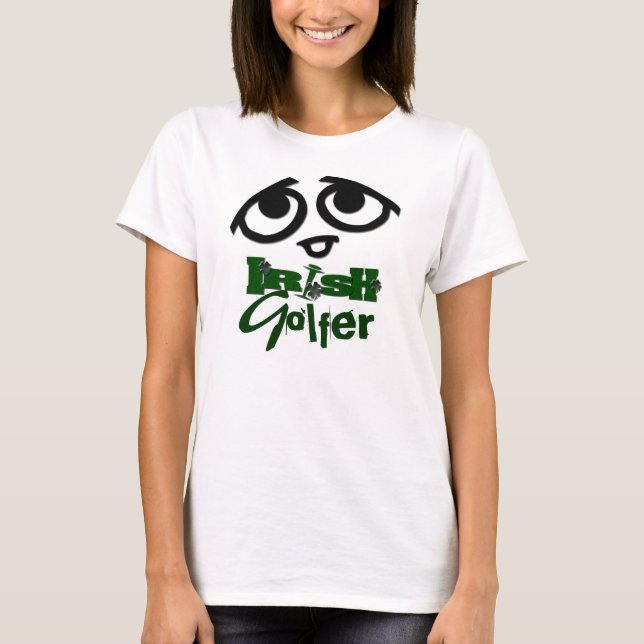 Camiseta Jogador de golfe irlandês (Frente)