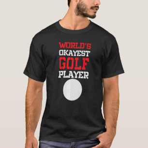 Camiseta Jogador de Golfe mais bonito do mundo Golfe Golfe